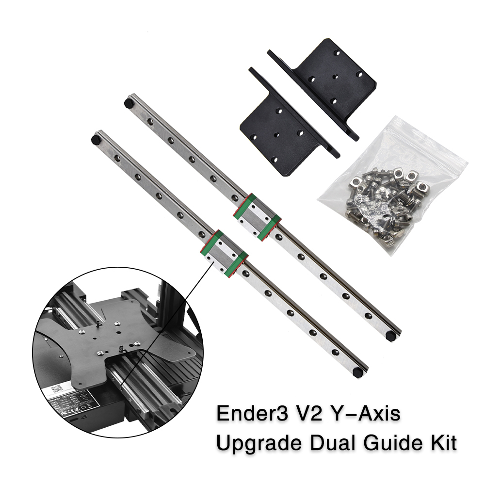 Linear Rail Mgn12H Set - ชุดอัพเกรดรางเลื่อนแกน Y สำหรับเครื่องพิมพ์สามมิติ Creality Ender-3/Ender 3