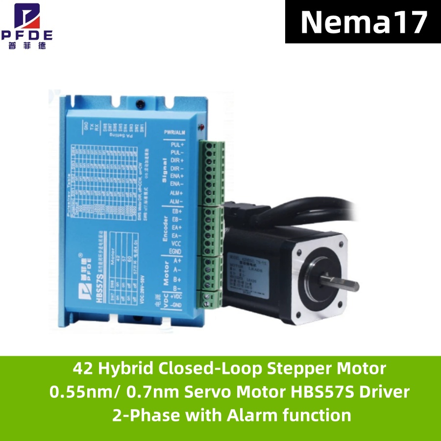 Closed Loop Stepper Motor Nema 17 - มอเตอร์สเต็ปเปอร์แบบวงปิดไฮบริด Nema17 42 ขนาด 0.55 นิวตันเมตร