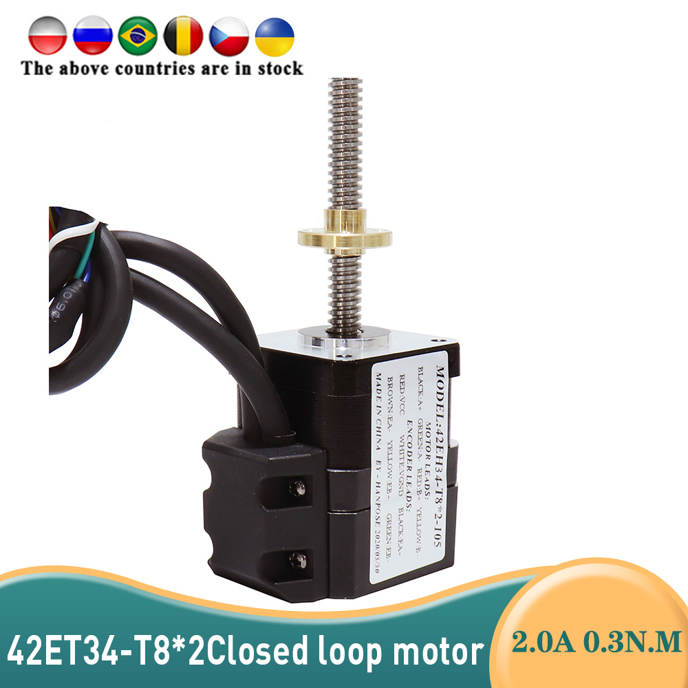 มอเตอร์แบบวงปิด NEMA17 2A 0.3N - Closed Loop Stepper Motor Nema 17 บทวิจารณ์และราคา