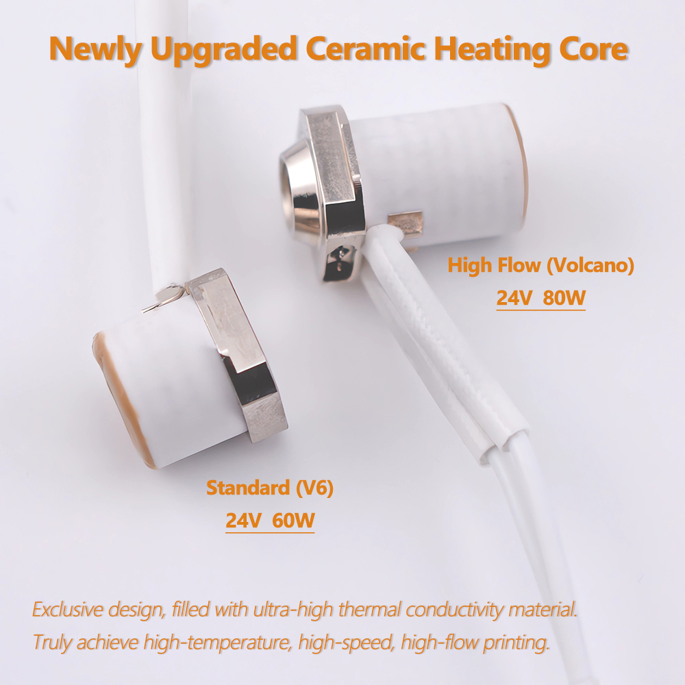 5APLUS V6 ฮอตเอนด์โลหะทั้งหมด  - High Flow Ceramic Hotend บทวิจารณ์และราคา