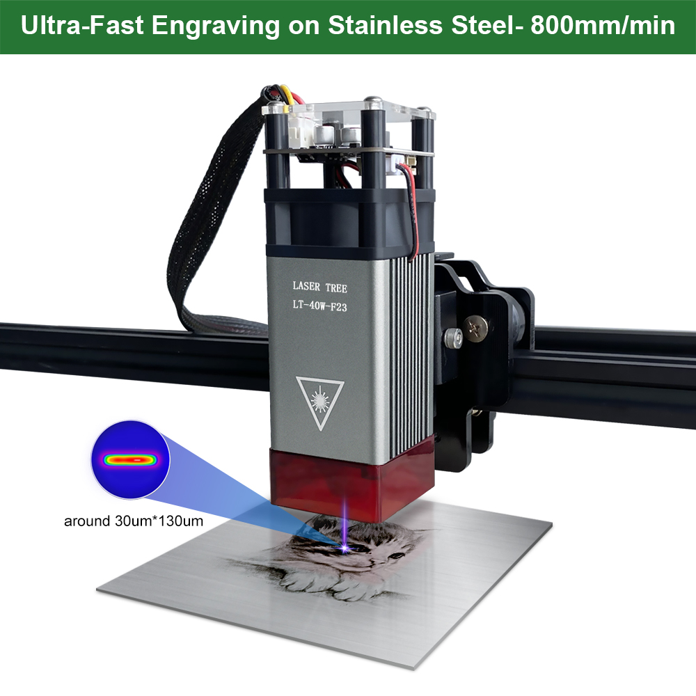 LASER TREE โมดูลเลเซอร์ 5W 10W - 20W Laser Engraver Module Upgrade บทวิจารณ์และราคา