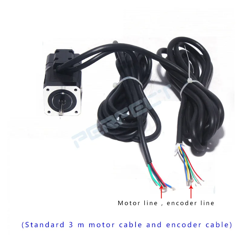 มอเตอร์สเต็ปเปอร์แบบวงปิดไฮบริ - Closed Loop Stepper Motor Nema 17 บทวิจารณ์และราคา