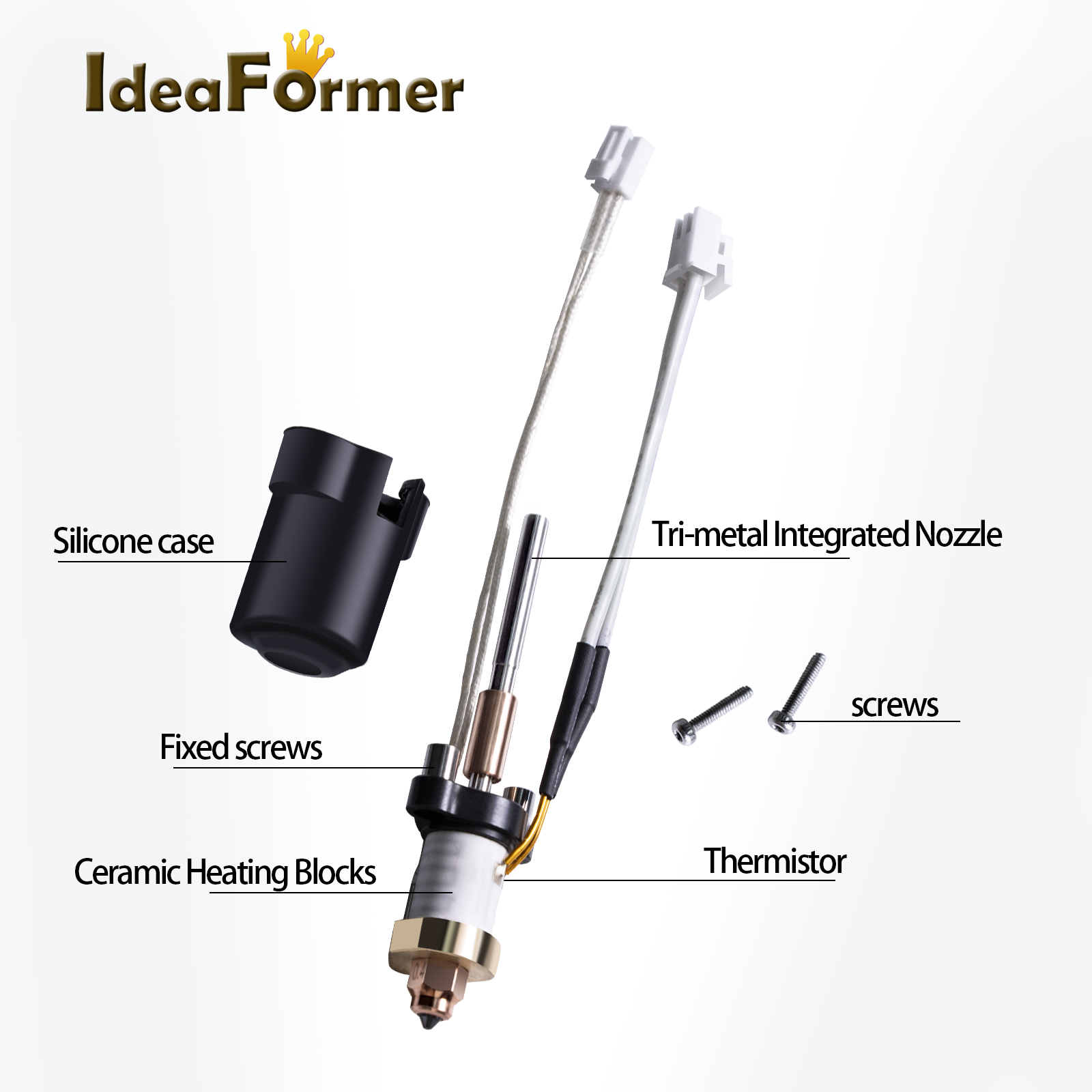Ender-3 V3 สปริงเกลอร์ชุด Ende - High Flow Ceramic Hotend บทวิจารณ์และราคา